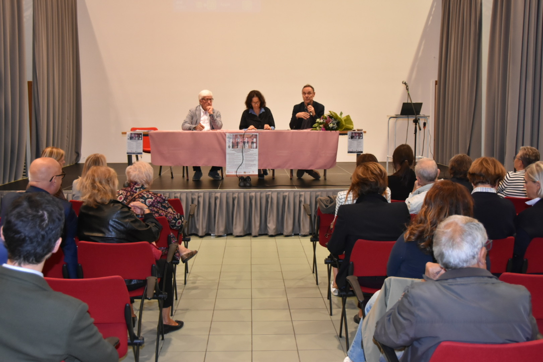 Damiano all'evento Sport ed esercizio fisico nella donne - Ottobre Rosa