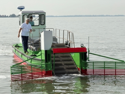 Varo nuova imbarcazione presso i cantieri Veritas