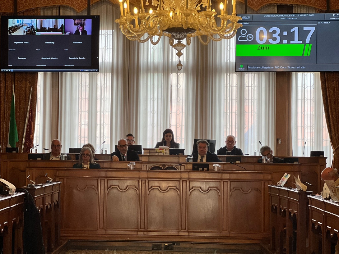 Consiglio comunale 12 marzo 2026