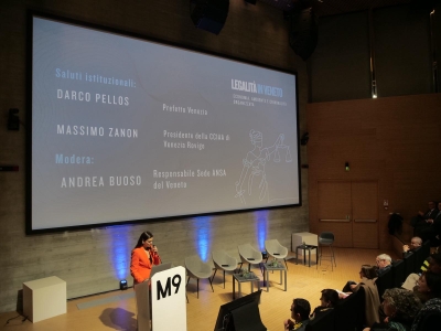 Damiano al convegno Legalità in Veneto, Economia, Ambiente e criminalià organizzata