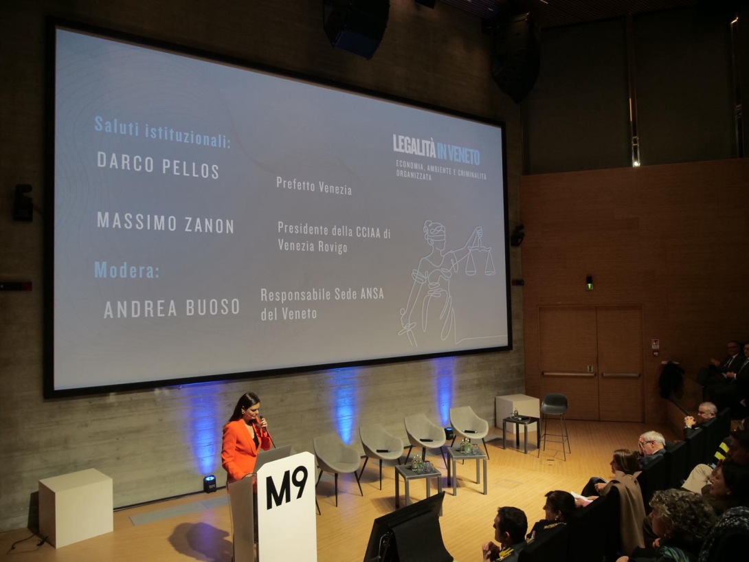 Damiano al convegno Legalità in Veneto, Economia, Ambiente e criminalià organizzata