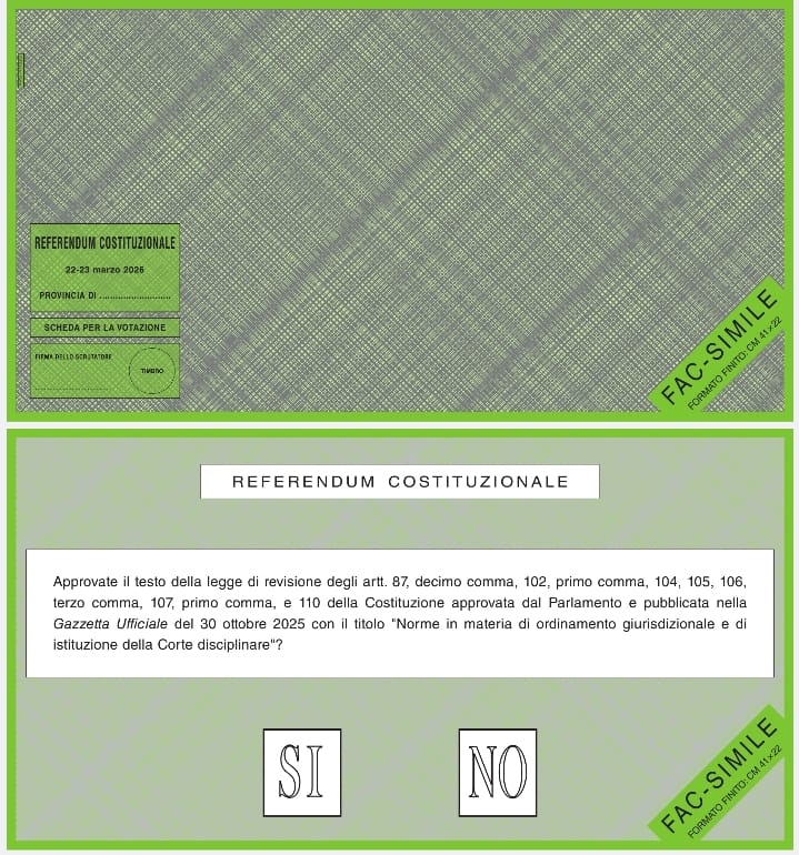 scheda referendum