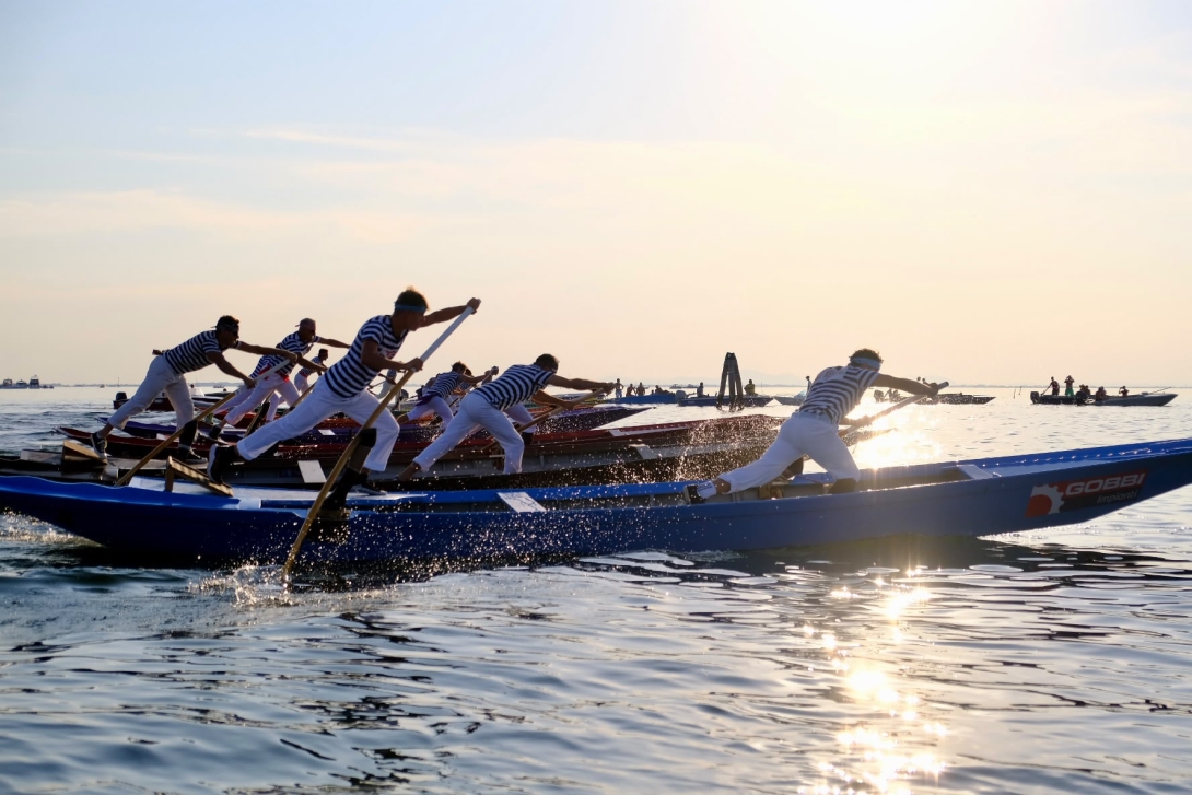 Regata di Pellestrina 2026 Uomini su Pupparini