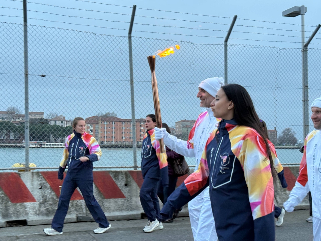 Fiamma Paralimpica Venezia