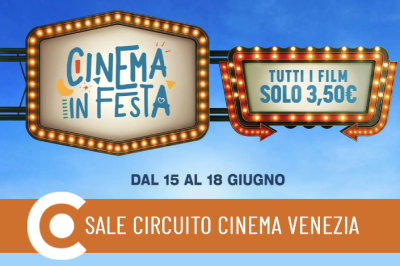 Cinema in festa 2026 Circuito Cinema