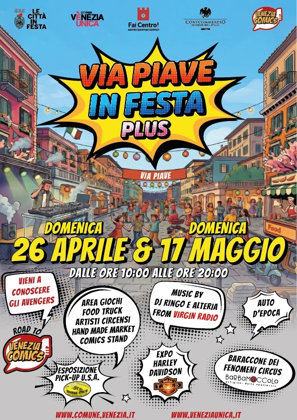 Costalonga alla presentazione di Via Piave in Festa 2026