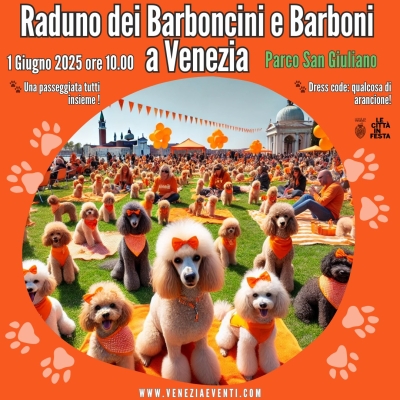 Raduno dei Barboncini e Barboni a Venezia 2025