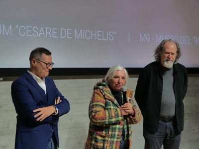 L'assessore Mar all'M9 alla proiezione cortometraggi Nei Miei Panni