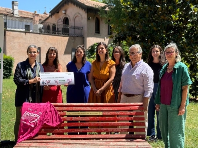 Donazione Uisp Cav di Mestre a villa Franchin