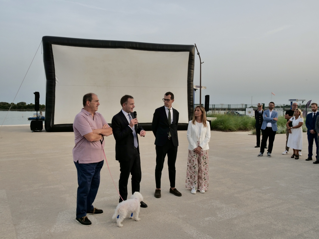 Inaugurata a Parco San Giuliano la nuova piazza della laguna