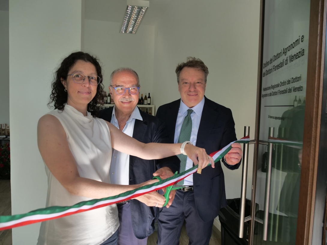 De Martin inaugurazione nuova sede Ordine Agronomi e Forestali