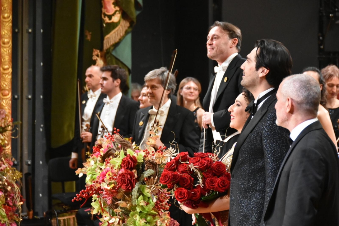 Brugnaro al Concerto di Capodanno al Teatro La Fenice