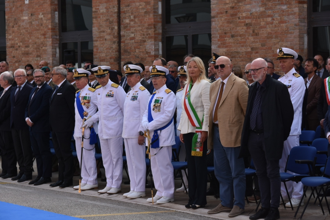 La Vicesindaco Zaccariotto alla cerimonia di passaggio consegna direttore marittimo uscente e subentrante alla Capitaneria di Porto di Venezia