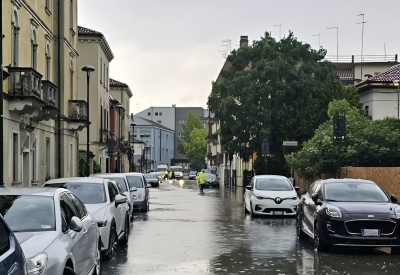 21.08.2025 - Strada allagata Mestre