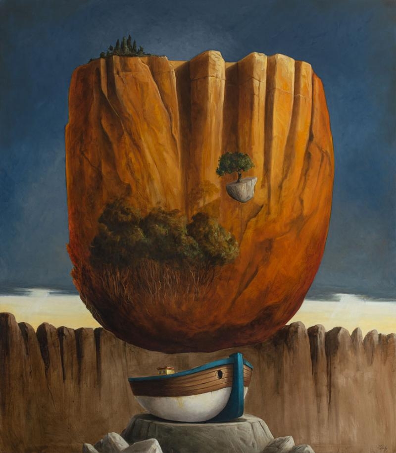 Ciro Palumbo, L_approdo sulla Madre, 2023, olio su tela, 160 x 140 cm.jpg