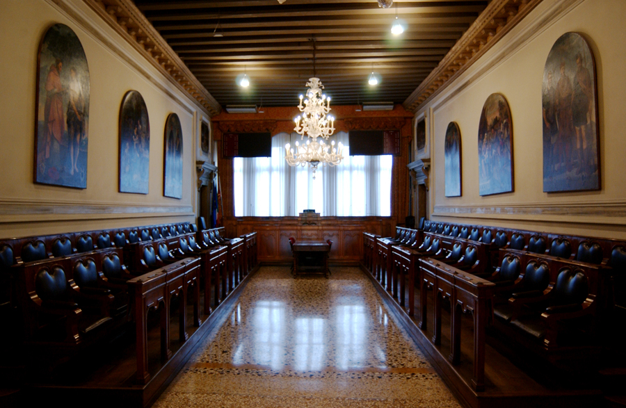 Palazzi Comunali Sala del Consiglio Ca' Loredan