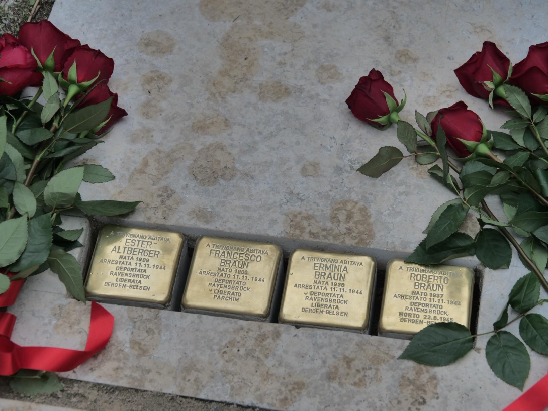 Giorno della Memoria 2026 Posa Pietre d'Inciampo