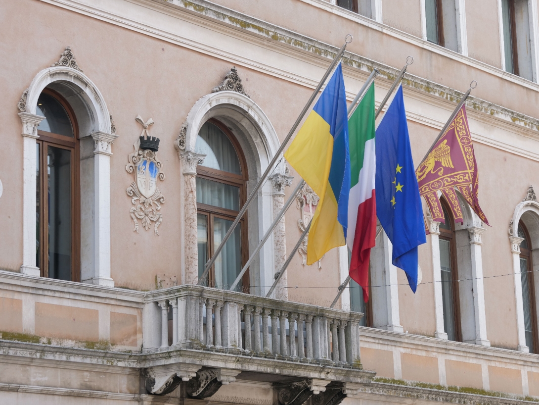 Ca' Collalto bandiera Ucraina