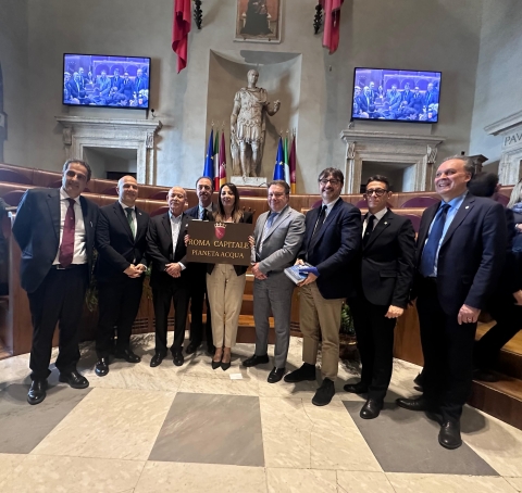 De Martin a Roma per il convegno “Pianeta Acqua”