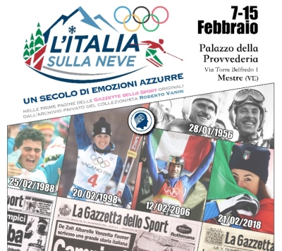 Mostra “Un secolo di emozioni azzurre”