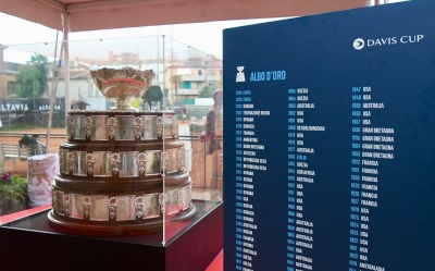 Esposizione Coppa Davis al Lido di Venezia