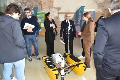 L'assessore Pesce al convegno Nuove opportunità per il monitoraggio dell'ambiente marino tramite droni di superfice