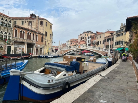 Lavori fondamenta Cannaregio