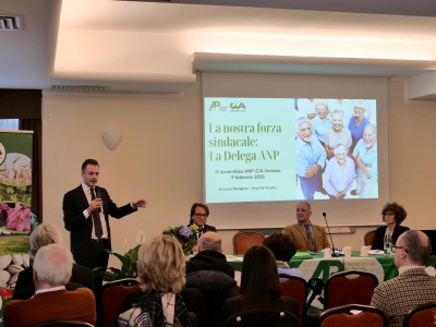 L'assessore Venturini al congresso Anp - Cia Venezia