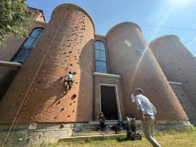 L’assessore Venturini in visita al Grest della Parrocchia di Gesù Lavoratore a Marghera