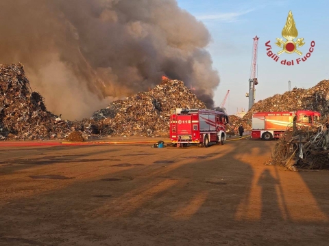 Incendio Porto Marghera