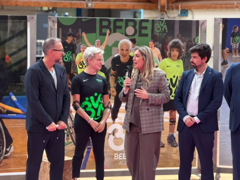 Inaugurazione Bebe Vio Accademy Venezia alla Polisportiva Terraglio SSD