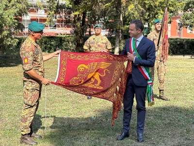 Il Sindaco Venturini in visita alla Caserma “Matter” 