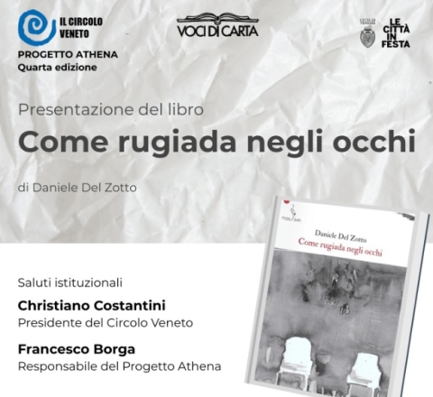 Presentazione libro "Come rugiada negli occhi"