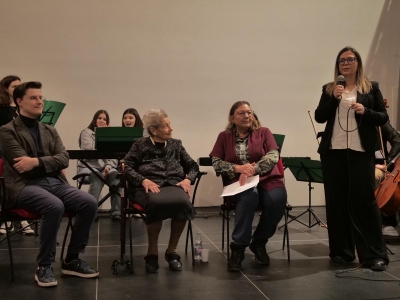 Damiano per Il Giorno della Memoria - Le scuole incontrano Olga Neerman