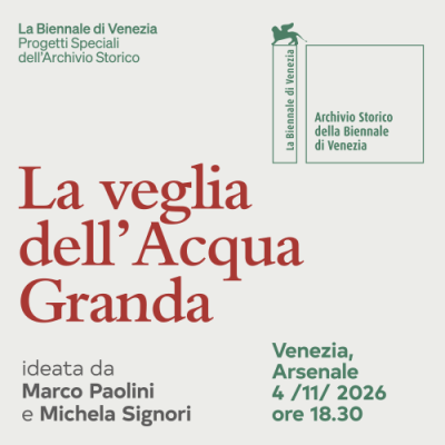 Biennale Acqua Granda 2026, Paolini