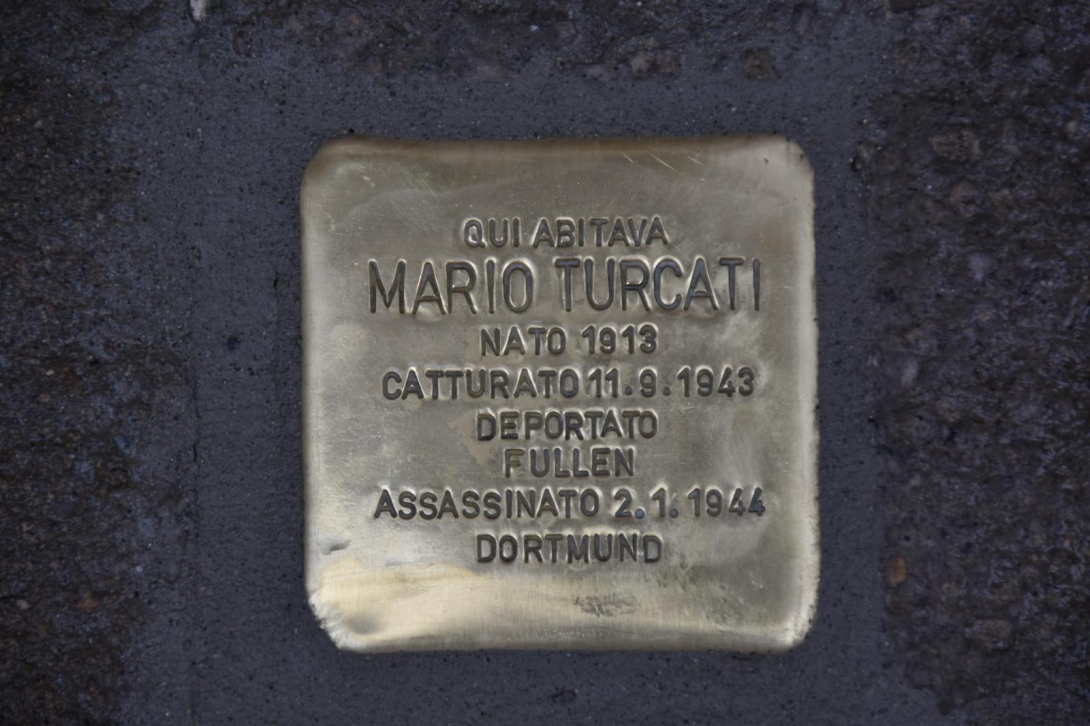 Giorno della Memoria 2026 Posa Pietre d'Inciampo