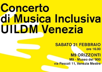 Concerto di musica inclusiva UILDM Venezia