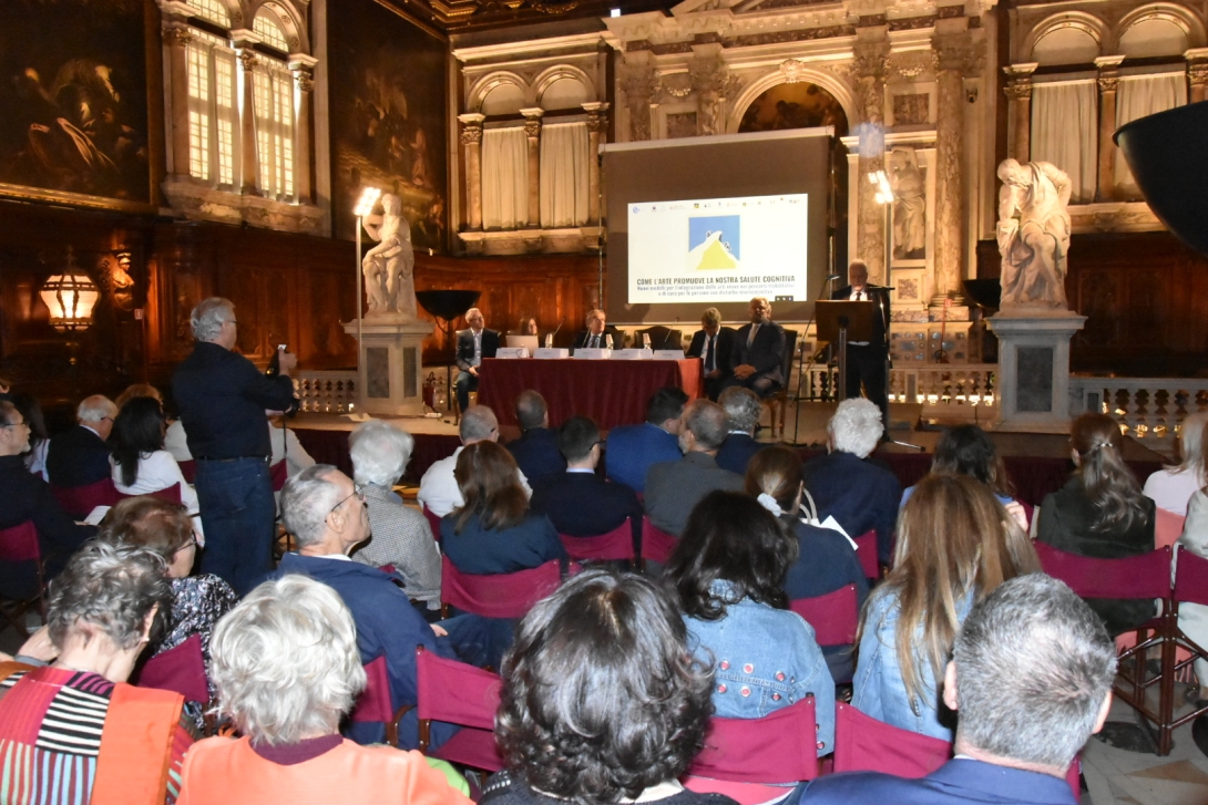 Il vicepresidente Bellato al convegno Come l'arte promuove la nostra salute cognitiva alla Scuola Grande di San Rocco