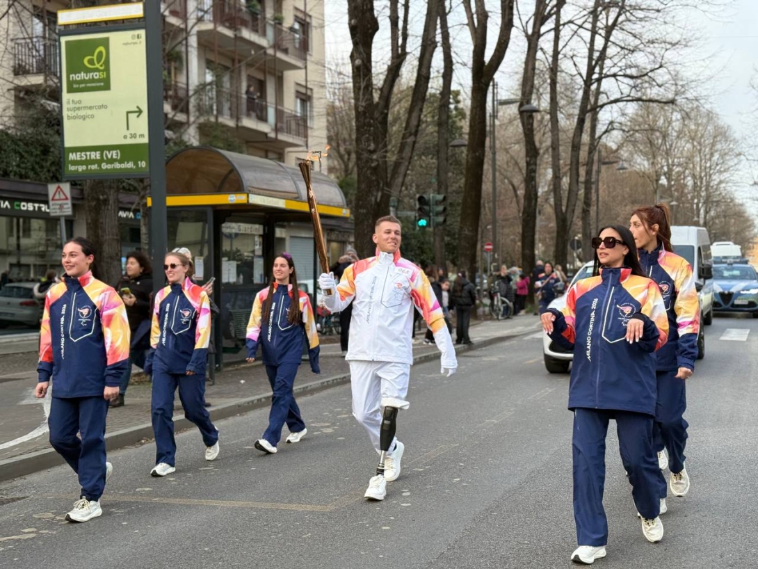 Fiamma Paralimpica Mestre