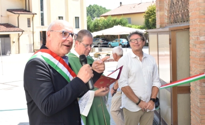 Inaugurazione piazzetta Malcontenta 
