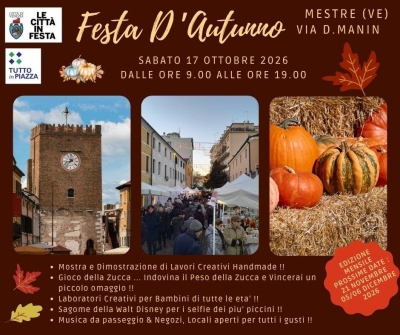 Festa d'autunno - 17 ottobre 2026