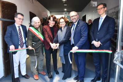Mar all'inaugurazione Magazzino 4 di San Basilio e intitolazione aula a Gianni Toniolo