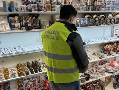 Operazione Vetro è meglio - sequestro prodotti polizia locale