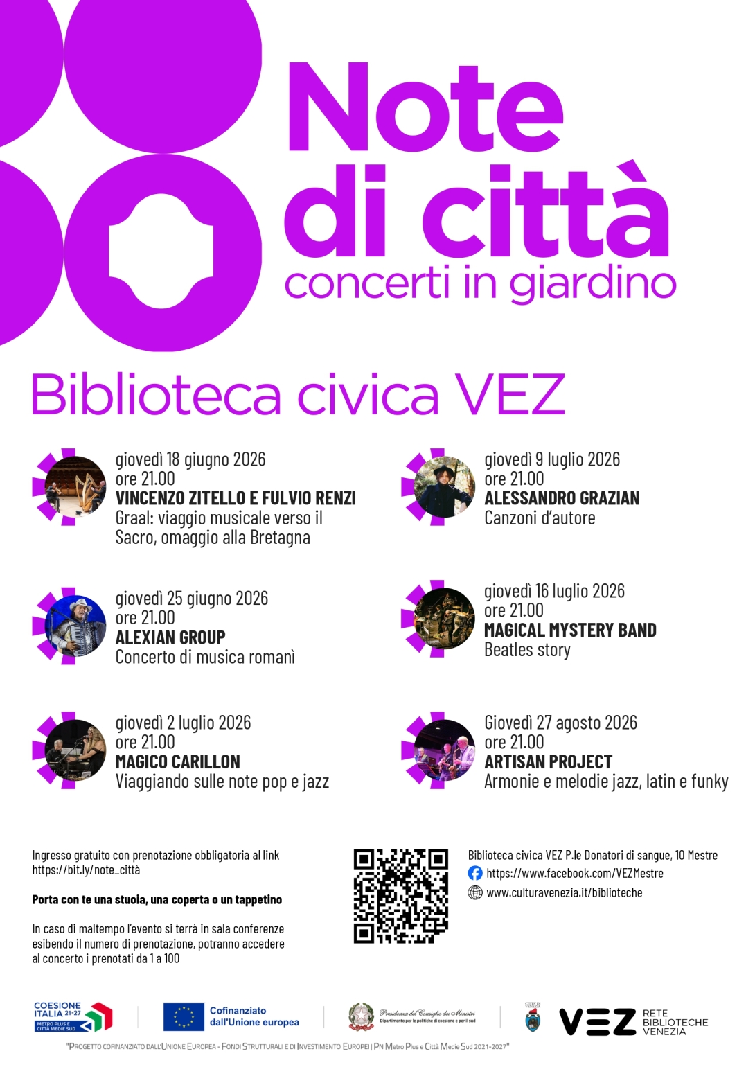 Biblioteca Vez Note di Città