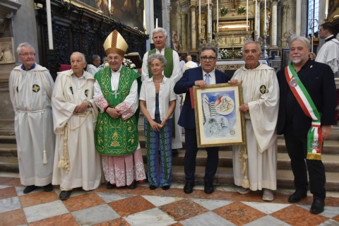 GIUSTO celebrazioni San Rocco e consegna premio alla Città della speranza di Padova