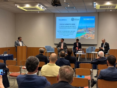 Il consigliere delegato De Martin al report 2026 sul mercato immobiliare del Veneto