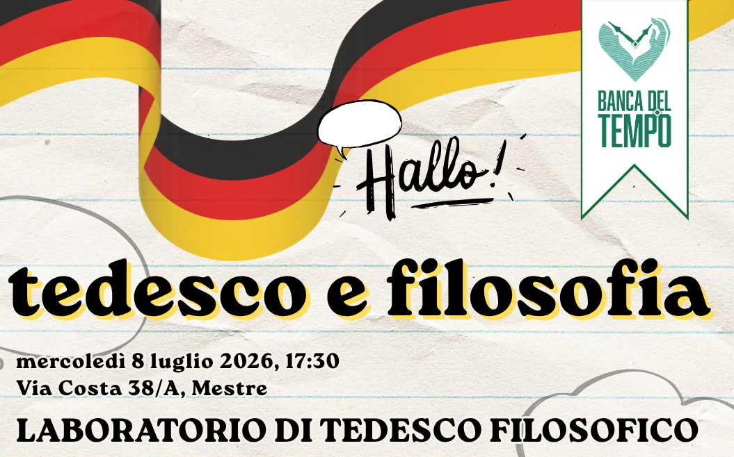 Locandina tedesco e filosofia