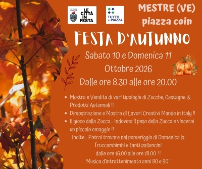 Festa d'autunno 2026