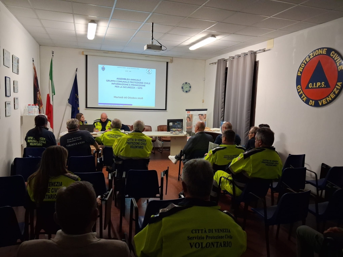 Assemblea Protezione Civile Gips Marghera
