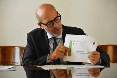 L'assessore Zuin alla presentazione del Bilancio consolidato Gruppo Città di Venezia